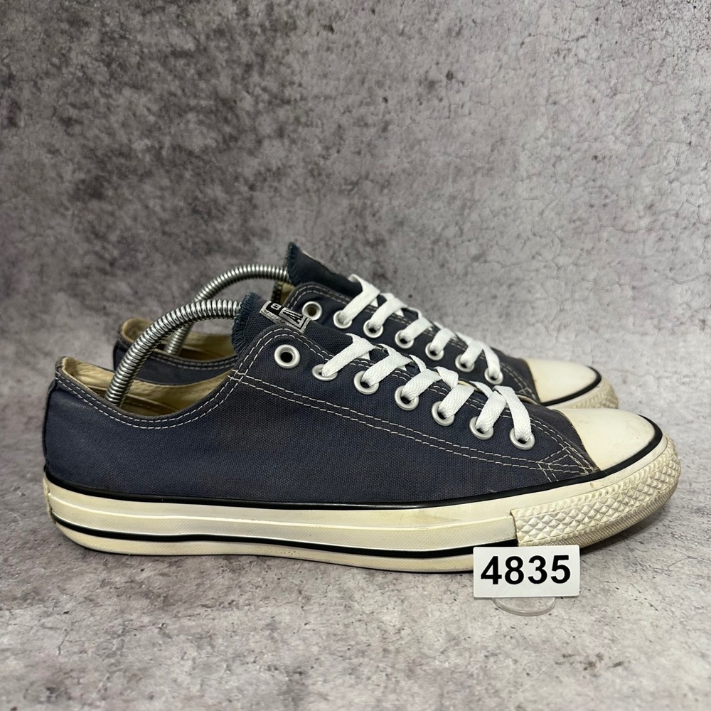 Converse Chuck Taylor All Star Mens Size 9 Navy Blue Low Top Sneakers M9697